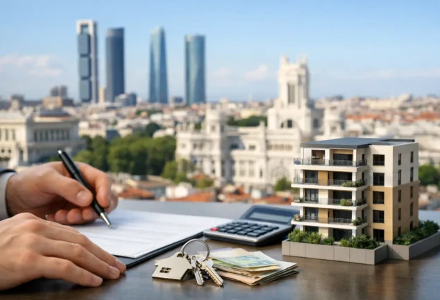 Impuestos al comprar piso en Madrid en 2026