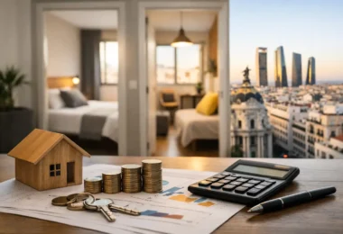 Rentabilidad alquiler por habitaciones en Madrid