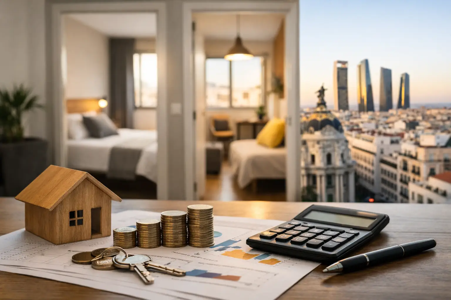 Rentabilidad alquiler por habitaciones en Madrid