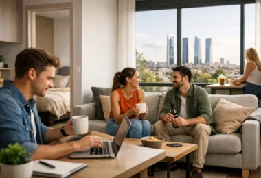 Coliving: qué es y si compensa en Madrid