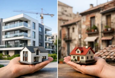 Obra nueva o segunda mano: qué compensa más
